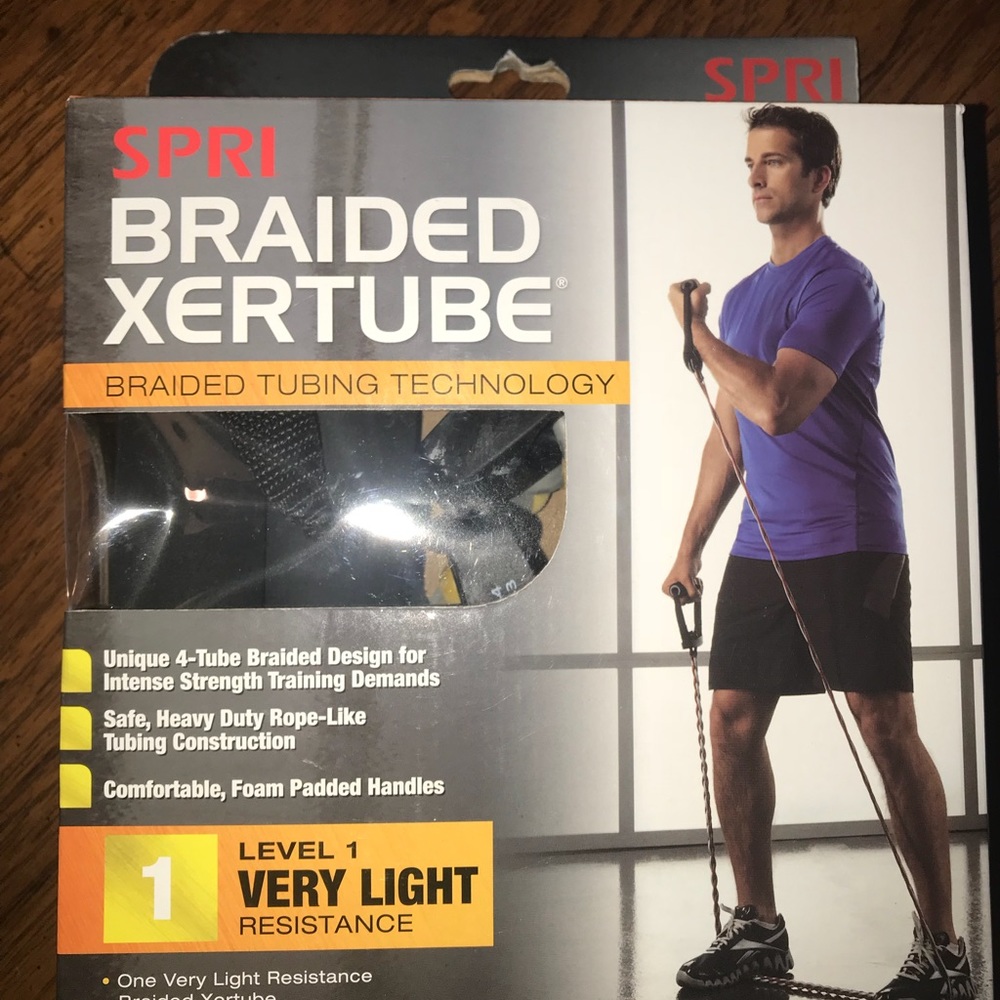SPRI Braided Xertube Resistance Band Brand New